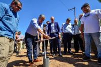 Centenario: inauguraron obras clave para el abastecimiento de agua potable