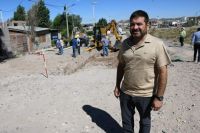 Comenzaron las obras de la red cloacal en otros dos sectores de Cuenca XV: 410 familias del oeste neuquino son beneficiadas