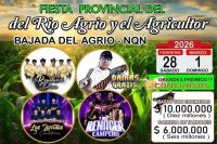 Bajada del Agrio celebra la Fiesta Provincial del Río Agrio y del Agricultor