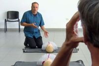 Se realizó un taller de RCP y uso de desfibrilador para empleados públicos