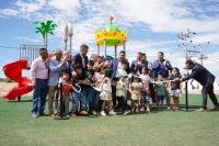 Ramón Castro celebró con obras, anuncios y un mensaje de igualdad territorial