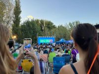 La Orquesta Sinfónica del Neuquén tocó en el Paseo de la Costa