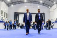 Figueroa inauguró la primera etapa de la renovación de la EPET 8