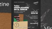 La Sala Emilio Saraco invita al taller “Desplazarse en el error”