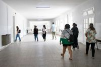 Recorrieron las obras de la Primaria 61 junto a familias del establecimiento