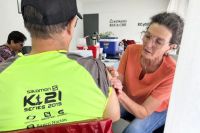 Aplicaron más de 3.200 dosis en el primer día de la Campaña de Vacunación Antigripal