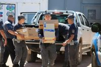 Seguridad entregó equipamiento a unidades de detención