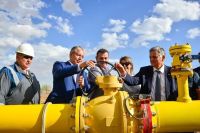 Figueroa recibió la primera etapa del gasoducto para Añelo: “Estamos eliminando una de las mayores injusticias de la provincia”