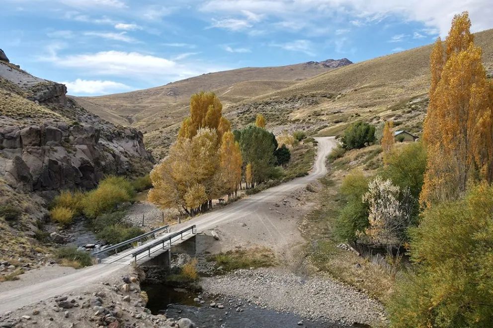Cajón del Atreuco, donde el agua abrió un camino entre las montañas
