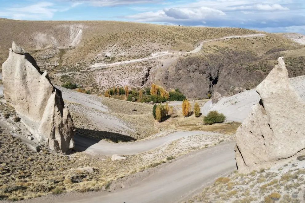 Cajón del Atreuco, donde el agua abrió un camino entre las montañas