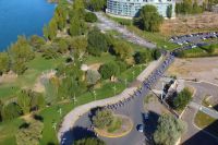 Comenzaron a asfaltar un nuevo tramo de 3 kilómetros en el Paseo de la Costa
