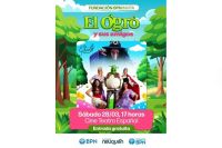 “El Ogro y sus amigos”, un espectáculo gratuito para disfrutar en familia