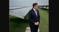 Gaido visitó el campus de Huawei en Shenzhen y proyecta aplicar su tecnología en el futuro parque solar de la ciudad