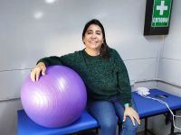 Servicio de kinesiología para los habitantes de Bajada del Agrio