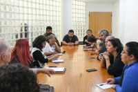 Mantenimiento escolar: Autoridades de Educación se reunieron con comunidad de la EPET 14 