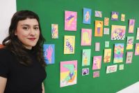 María Meazza y el mapa de las regiones neuquinas