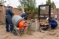 La Provincia y el Municipio iniciaron la obra de gas en los barrios 2 y 7 de Mayo