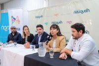 Presentaron en Neuquén el Encuentro Bioceánico Hispano Latino de Gastronomía.
