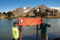 La pasión de Esther y Flavio por contar la geología desde Caviahue