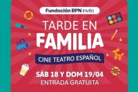 La Fundación BPN invita a una Tarde en Familia en el Cine Teatro Español