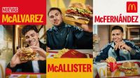 McDonald’s presenta nuevas hamburguesas junto a figuras de la Selección argentina para vivir el Mundial 2026