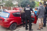 Detienen a dos personas tras un procedimiento policial con secuestro de droga y un arma blanca