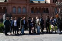 Otra vez, el Gobierno prohibió el ingreso de prensa acreditada a la Casa Rosada