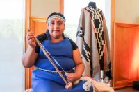 Graciela Colligual y el arte de transformar la lana en abrigo