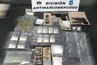 Secuestraron gran cantidad de drogas y armas en el oeste de Neuquén