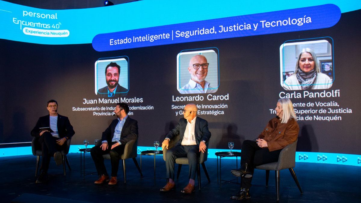 Encuentros 4.0 reunió en Neuquén a referentes del sector público y privado para pensar el impacto de la inteligencia artificial en el desarrollo productivo