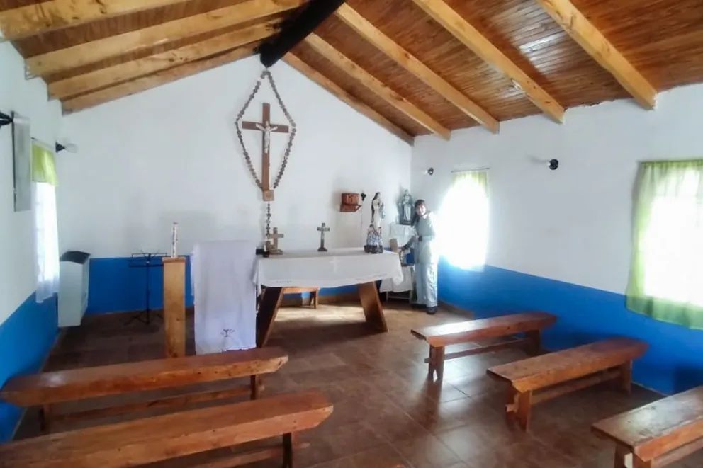 Capilla Inmaculada Concepción, un refugio de fe en Manzano Amargo
