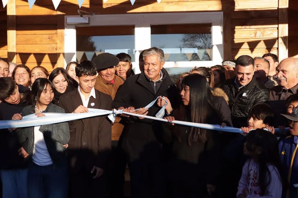 Con nuevo edificio, el CPEM 190 de Chorriaca se despidió de los trailers 