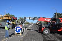 Este finde, corte en Chaneton y la Gran Avenida por las obras