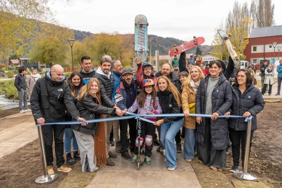 Quedó inaugurado el Parque Lineal Pocahullo de San Martín de los Andes