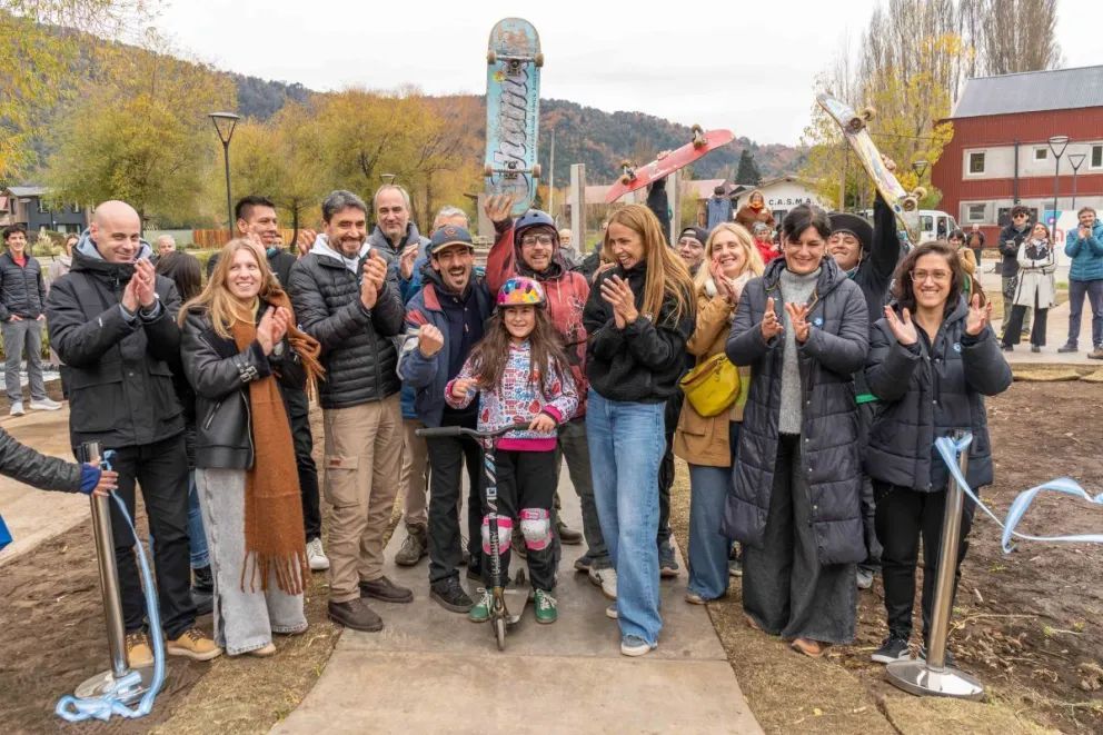 Quedó inaugurado el Parque Lineal Pocahullo de San Martín de los Andes