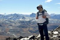 Cristopher dejó Buenos Aires para encontrar un nuevo rumbo en Caviahue