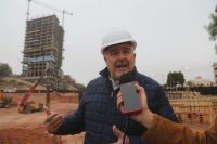 Acceso Norte: comenzó el hormigonado de la estructura base para este nuevo acceso de Neuquén