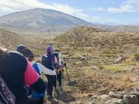 Caminatas con identidad minera en el Alto Neuquén
