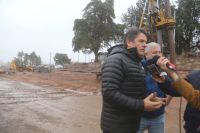 Gaido anunció que arrancan las excavaciones en el ingreso a Neuquén para levantar el viaducto de la Gran Avenida