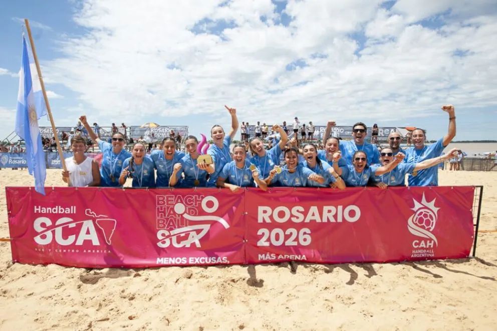 Cinco neuquinos disputarán el Mundial de Beach Handball