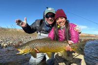 La pasión por la pesca encontró su lugar junto al lago de El Chocón