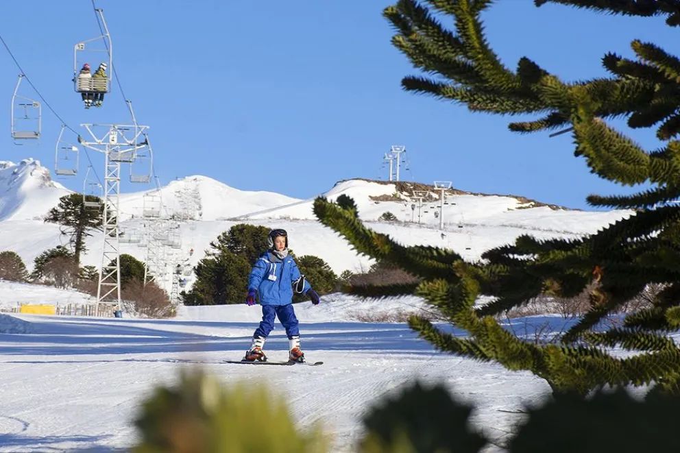El corazón de la nieve argentina