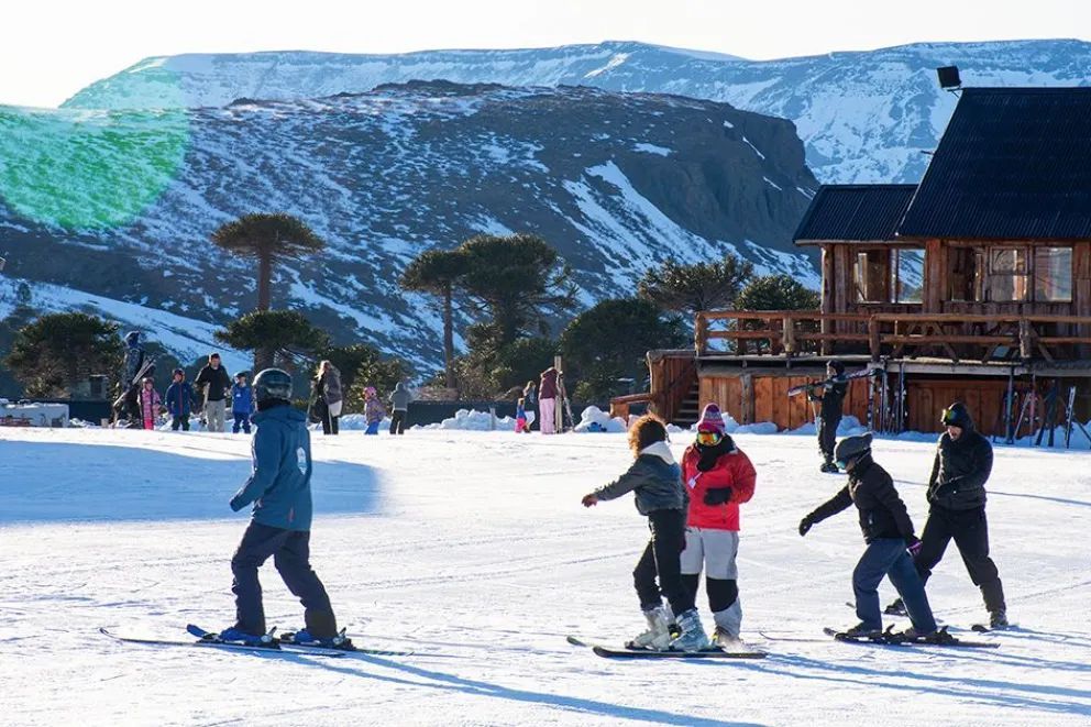 El corazón de la nieve argentina