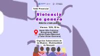 Neuquén capital brinda un taller presencial abierto sobre violencia de género