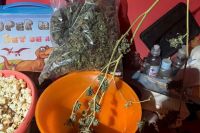 Secuestraron en Centenario casi dos kilos de cannabis, un arma de fuego y bicis robadas