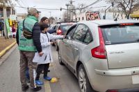 Despliegue comunitario para reforzar la seguridad camino a la escuela