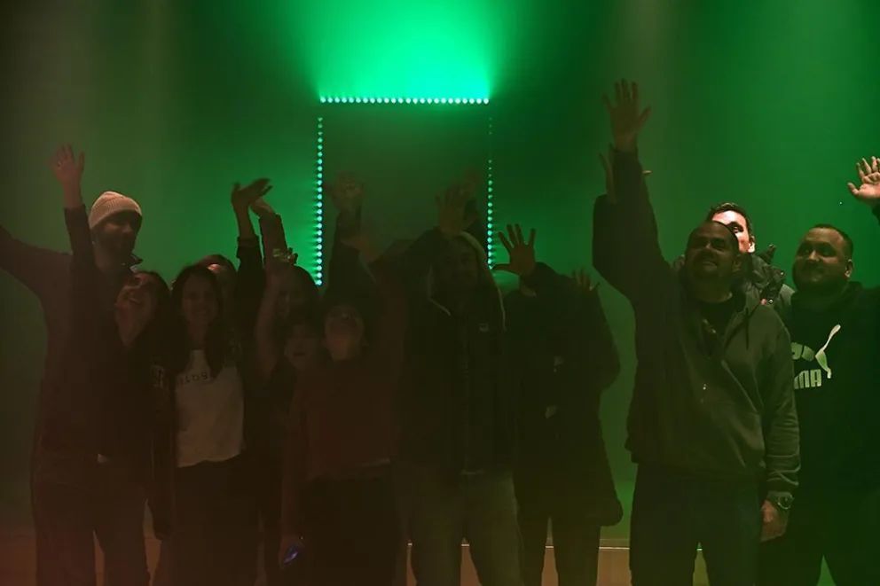 Detrás de escena: más de 120 personas aprendieron a diseñar espectáculos con luz