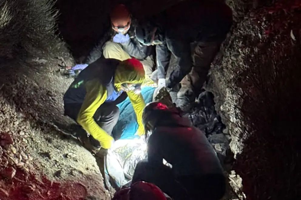 Capacitaron a socorristas de alta montaña