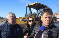 Mariano Gaido: la pavimentación de la calle Pilmaiquen estará terminada la semana próxima