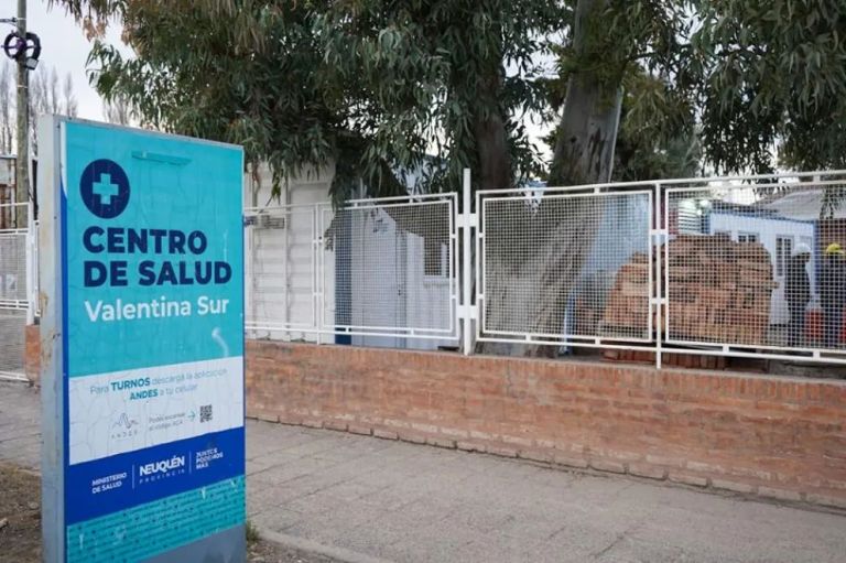 Avanza la obra del Centro de Salud de Valentina Sur | Neuquén Al ...